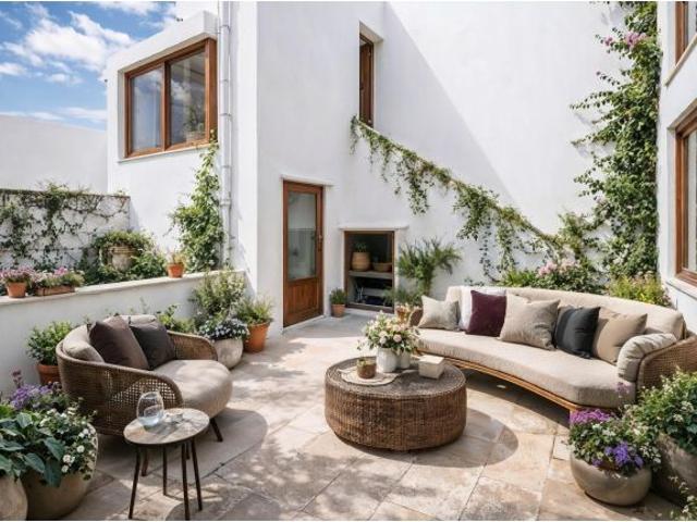 NO COMPRES UN PISO. ACTUALIZA UNA CASA SEÑORIAL DE 354 M2 CON TERRAZA, LOCAL Y VISTAS AL MAR EN EL C