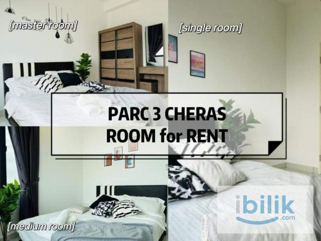 NO PARTITION‼️Single Room @ Parc 3 Residence 7 mins walk to MRT / LRT Maluri