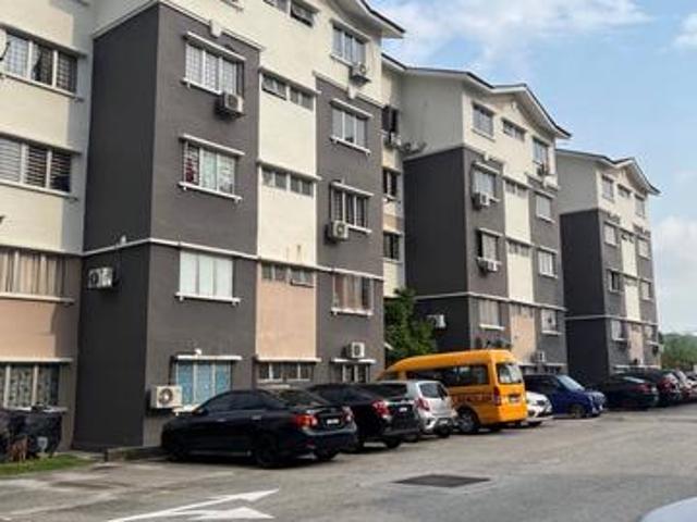 NON BUMI Tkt 5 ADA LIFT Blk B Rose Apt Saujana Utama Sg Buloh Selangor