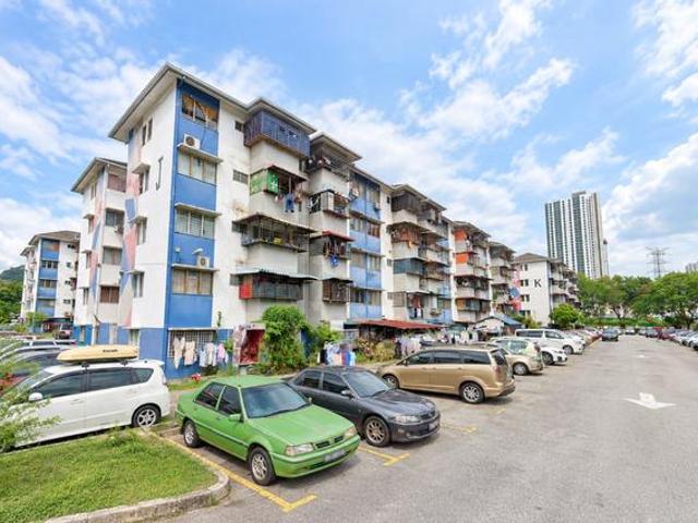 Non Bumi Top Floor 1st Home Full Loan Flat Pinggiran Batu Caves