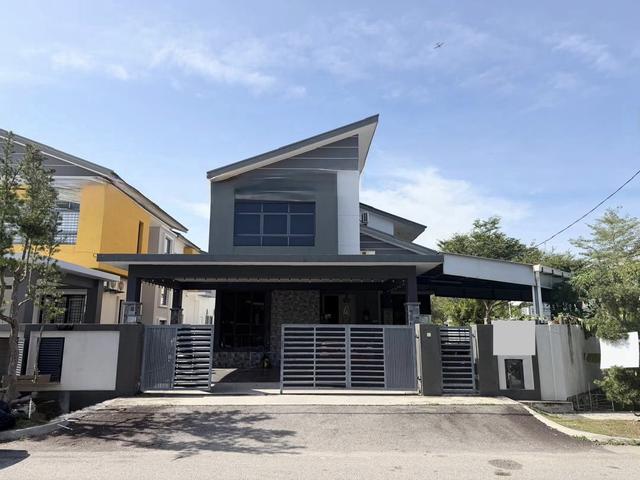NON BUMI CORNER LOT 2 Storey Bungalow Samarinda Taman Satu Krubong