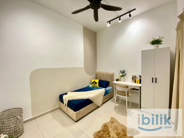 Non sharing room rent at lavender residences, bandar sungai long, kajang