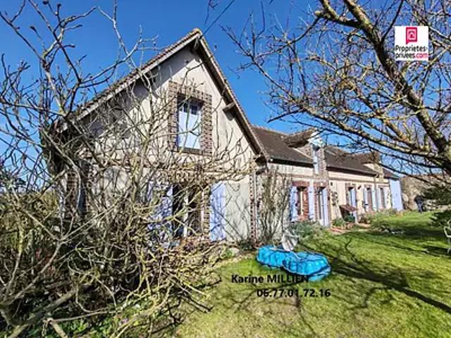 Nonancourt 27320 Achat / Vente maison 5 pièces t5 jardin