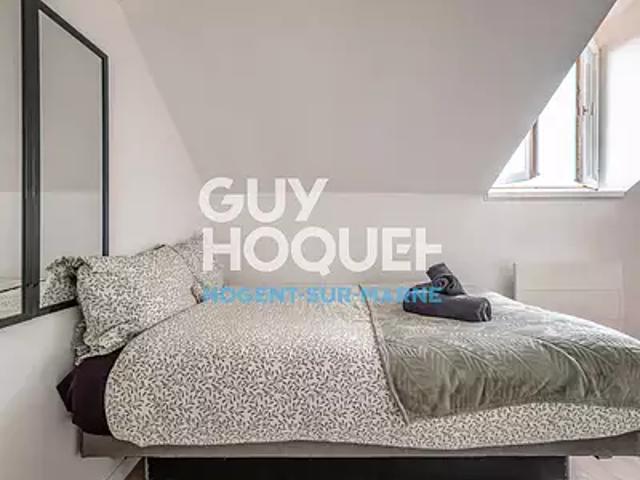 Nogent sur Marne 94130 Achat / Vente appartement 1 pièce t1 au dernier étage