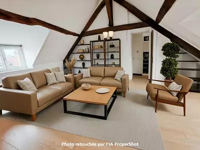 Nogent sur Oise 60180 Achat / Vente appartement 2 pièces t2 au dernier étage