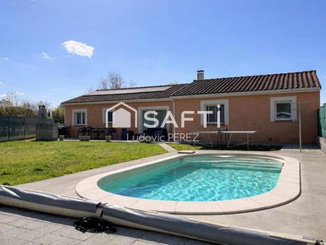 NOHIC Maison 117m² avec PISCINE Garage double Panneaux solaires 15 min Montauban
