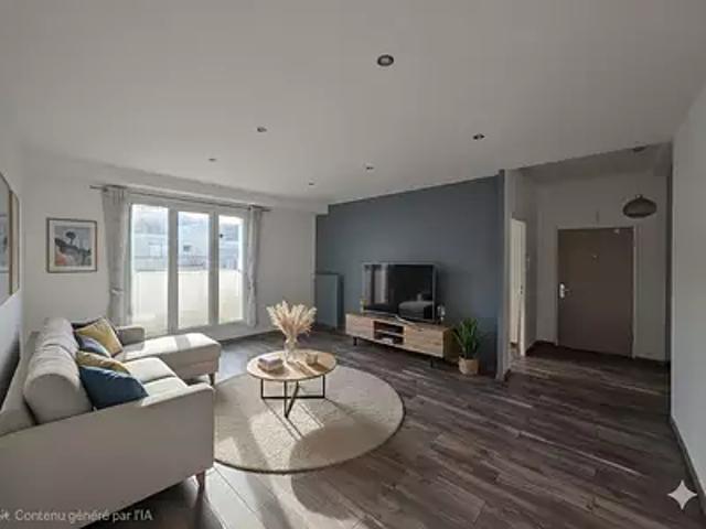 Noisy le Grand 93160 Achat / Vente appartement 4 pièces t4 au dernier étage cave