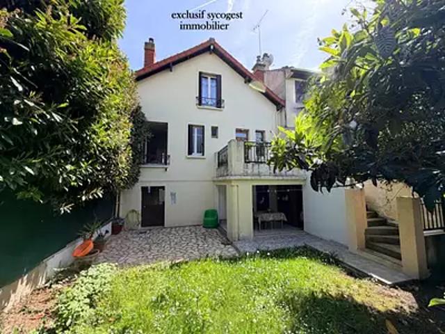 Noisy le Sec 93130 Achat / Vente maison 6 pièces t6 terrasse cave