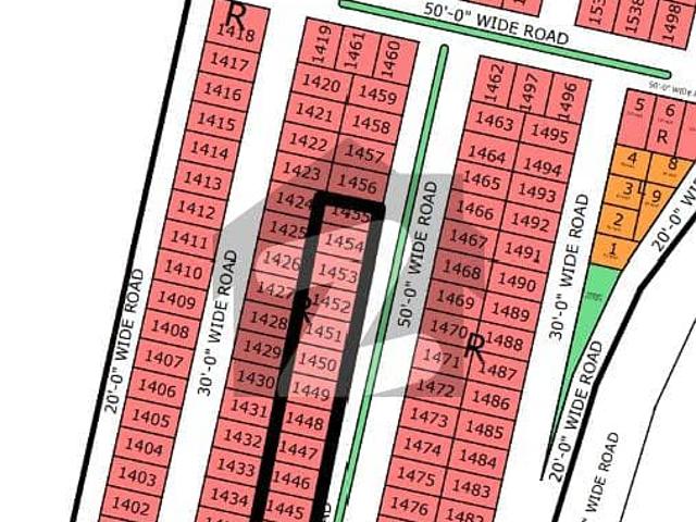 North town residency phase 1 overseas block 120 sq yd main 50 feet road face plot