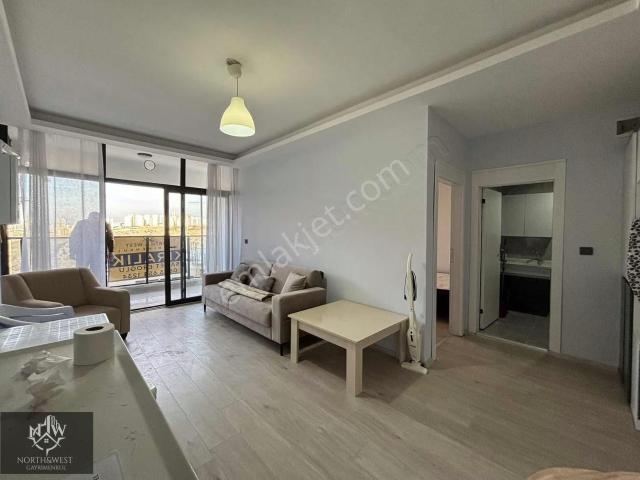 North&west'ten Sıfır Eşyalı Ara Kat Kiralık 1+1