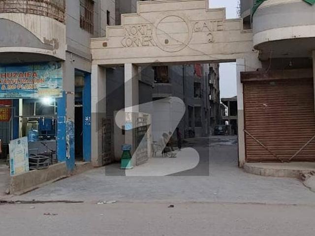 North corner apartment kda leased Prime Location Flat 1st floor 02 Bed Lounge