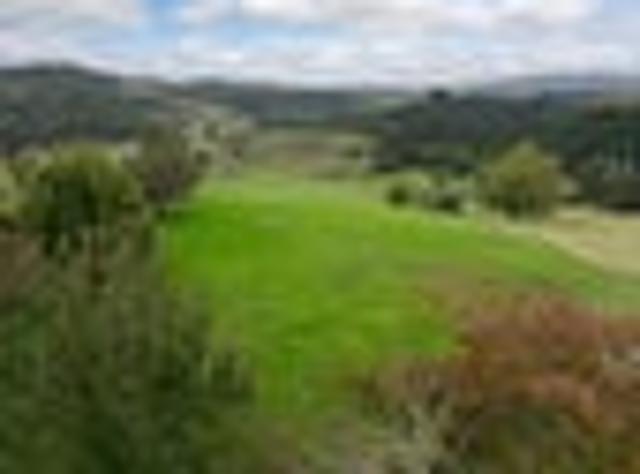 North facing section with country views