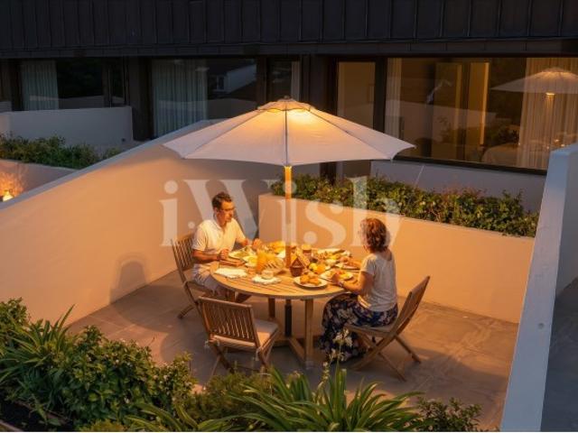 North Horizon Apartamento mezzanine com varanda e lugar de garagem
