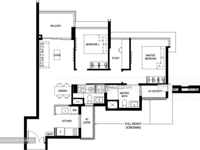 Normanton Park D5, Apartment