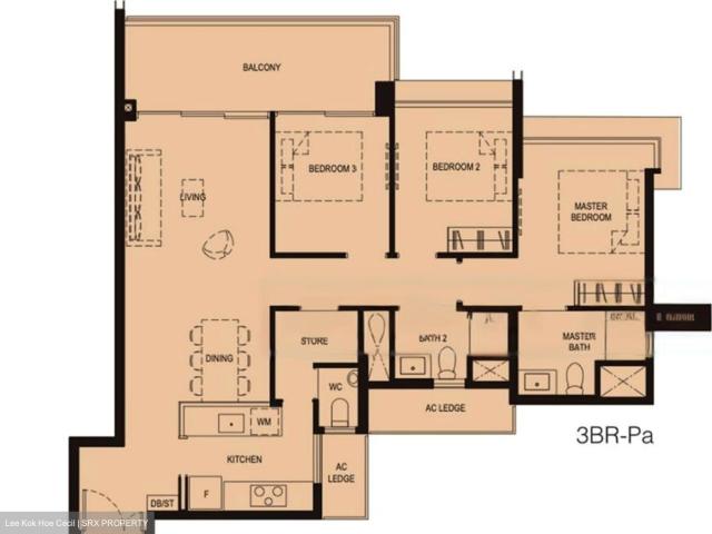 Normanton Park D5, Apartment
