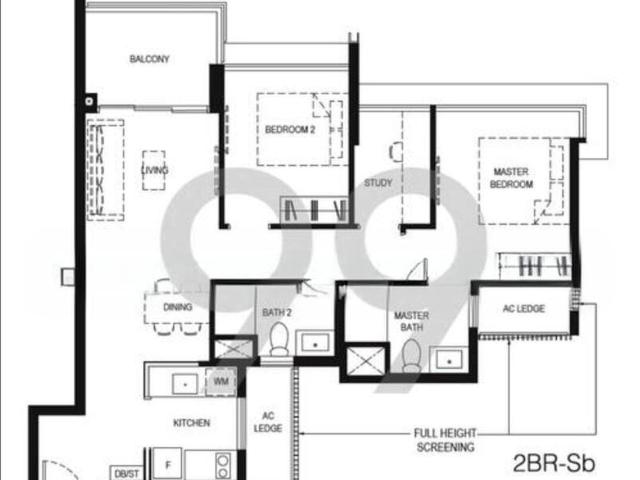 Normanton Park D5, Apartment