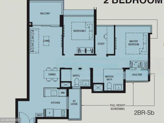 Normanton Park D5, Apartment