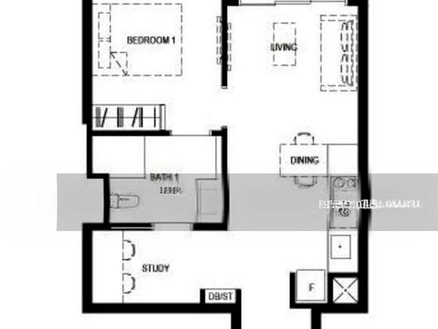 Normanton Park D5, Apartment
