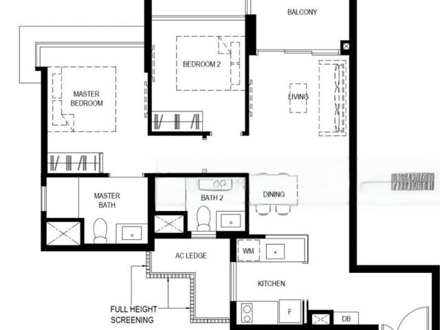 Normanton Park D5, Apartment