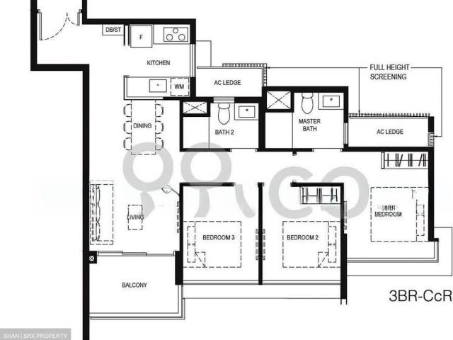 Normanton Park D5, Apartment