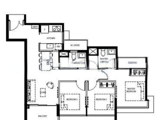Normanton Park D5, Apartment