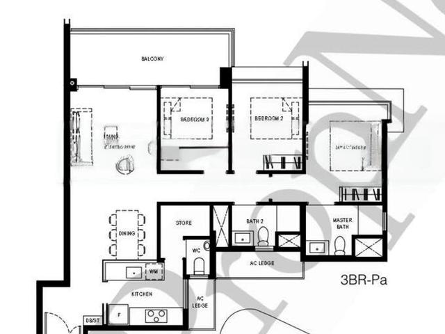 Normanton Park D5, Apartment