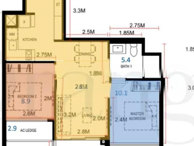 Normanton Park D5, Apartment