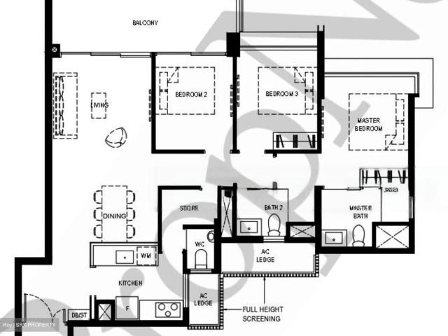 Normanton Park D5, Apartment