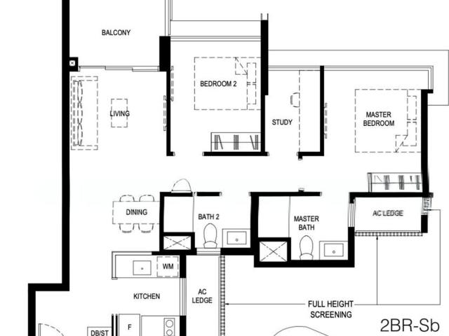 Normanton Park D5, Apartment