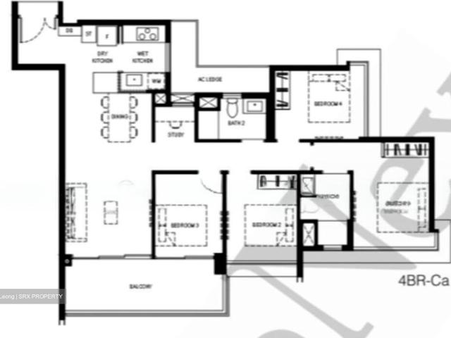 Normanton Park D5, Apartment