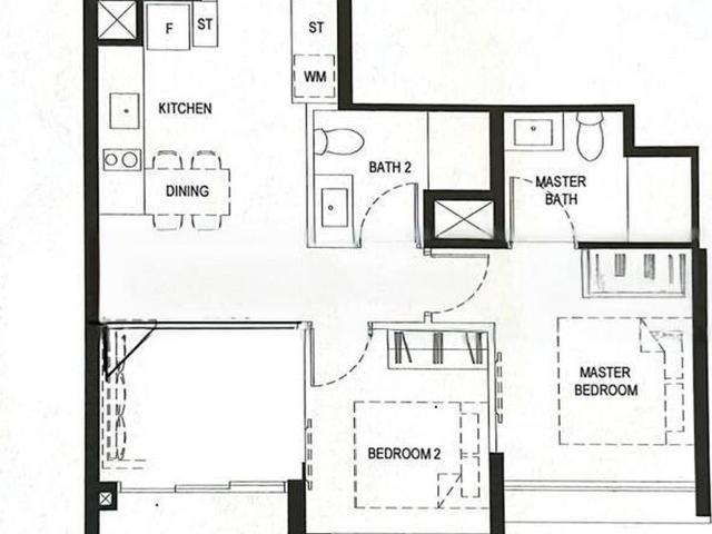 Normanton Park D5, Apartment