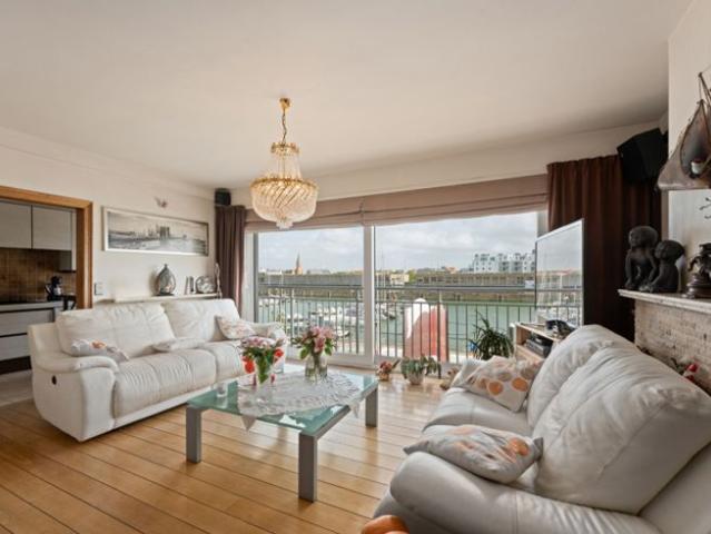 Ruim appartement met zicht op jachthaven Zeebrugge