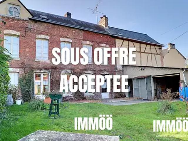 Notre Dame de Bondeville 76960 Achat / Vente maison 3 pièces t3 terrasse parking