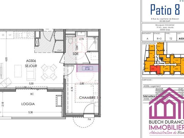 NOUVEAU À GAP VOTRE FUTUR CHEZ VOUS EN PLEIN CENTRE VILLE