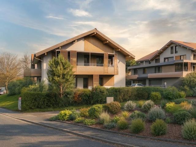 Nouveau à FEIGERES: superbe T3 neuf duplex, garage compris