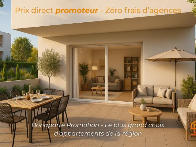 NOUVEAU AGDE T4 81M² AVEC TERRASSE DE 61M² 4 pièces, 81 m²