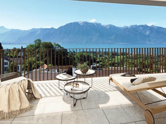 Attic flat with 5.5 rooms on sale in St Légier La Chiésaz 143 m² | dreamo. Ch