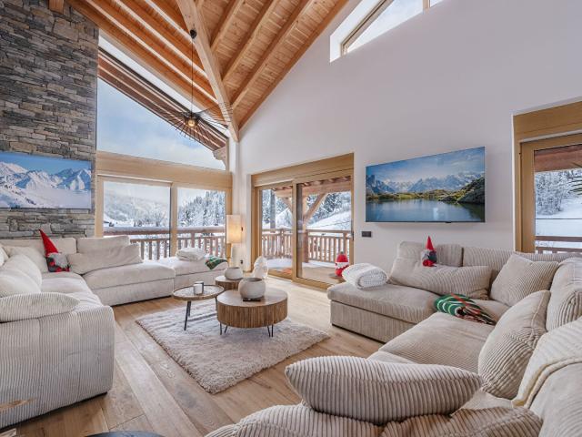 Nouveau chalet de luxe 6 chambres Services haut de gamme 317m² Morzine Avoriaz