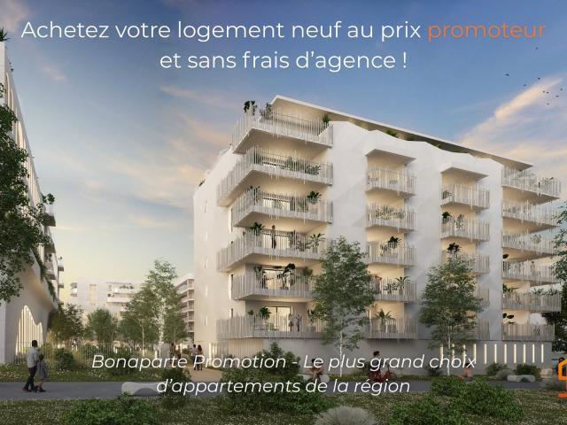 NOUVEAU ECO QUARTIER RESTANQUE MAGNIFIQUE T3 71M2 EN ETAGE TVA 5. 5% 3 pièces, 71 m²