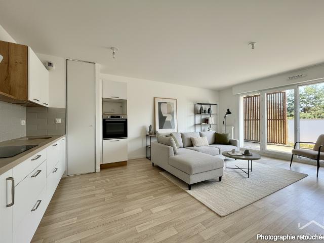 NOUVEAU EN EXCLUSIVITE La Mézière Appartement T4 de 78 m2 avec terrasse + double parking