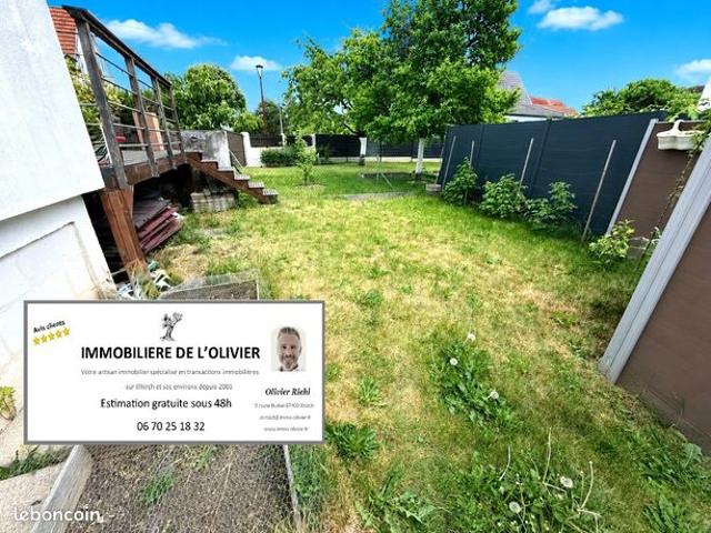 NOUVEAU ILLKIRCH Maison 94m² avec jardin proche Tram