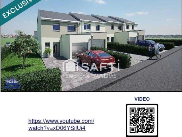 Nouveau programme neuf, maison mitoyenne