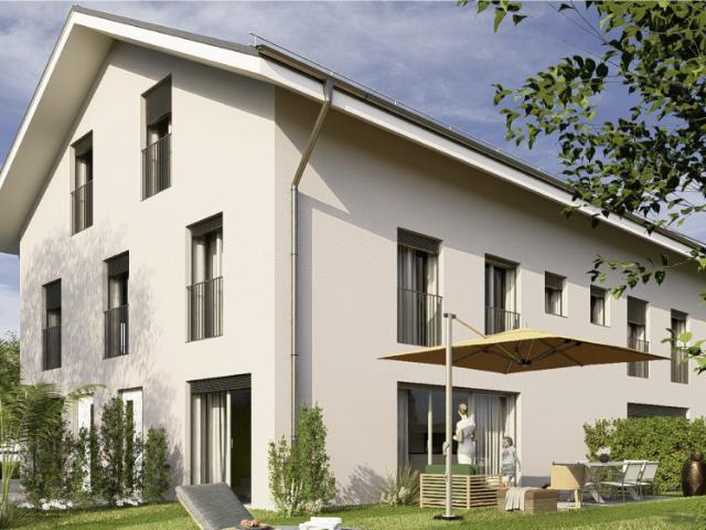 Nouveau projet de 2 villas jumelées à 10 minutes de Romont