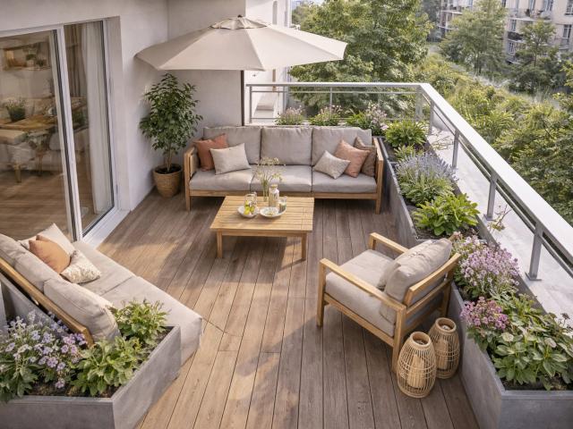 NOUVEAU T3 HYPER OPTIMISE AVEC TRES BELLE TERRASSE ! 3 pièces, 60 m²