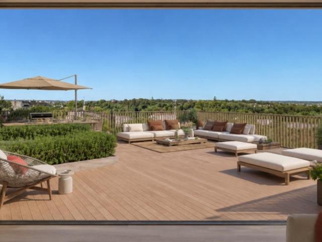 NOUVEAUTÉ 5 PIÈCES AVEC TERRASSE EXCEPTIONNELLE DE 130M2 PROCHE COMMERCES ET TRANSPORTS + PARKING