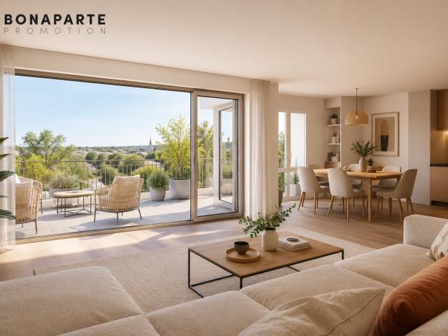 NOUVEAUTE A SAINT MARTIN DES CHAMPS EMPLACEMENT IDEAL ! 3 pièces, 55 m²
