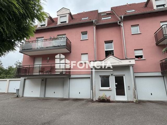 Nouveauté en exclusivité sur Gungwiller Un studio qui a tout d'un grand: 31 m², balcon, garage, parking et cave