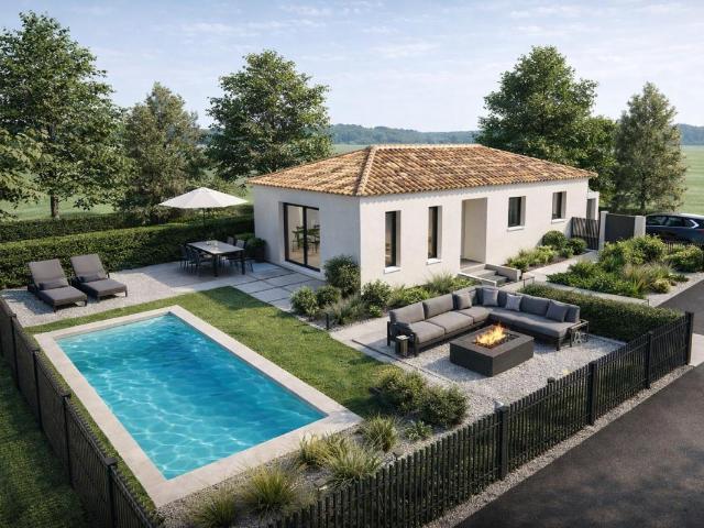 Nouveauté ! Maison de plain pied de 85 m2 à Alleins