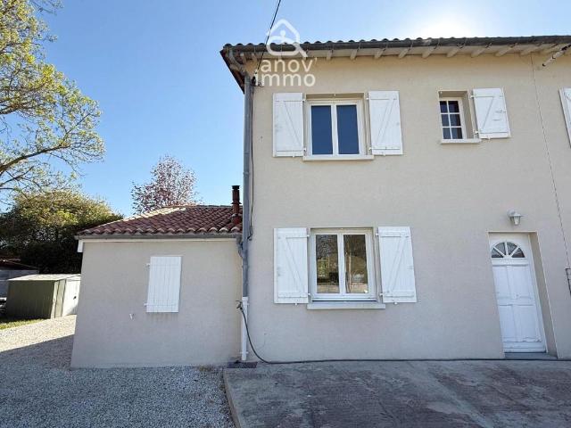 NOUVEAUTE: Maison 3 chambres de 81 m2 avec jardin Environ