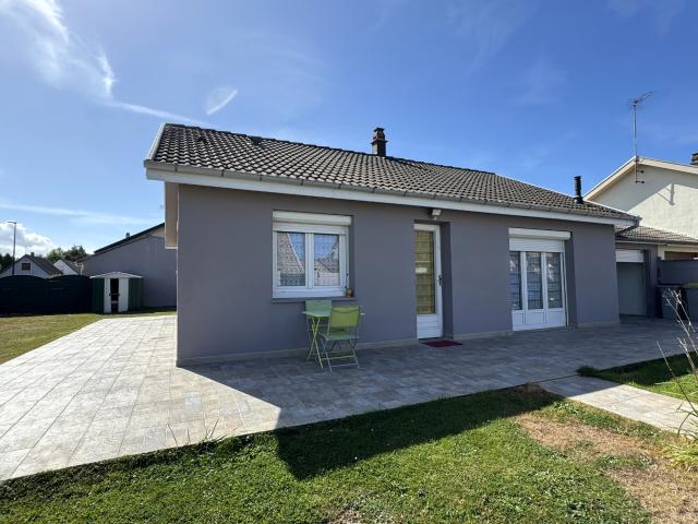 NOUVEAUTE: PAVILLON DE PLAIN PIED AVEC GARAGE SECTEUR FRIVILLE ESCARBOTIN